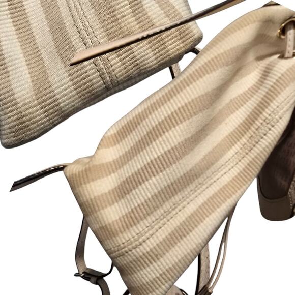 Kate Spade Mulberry Street Small Breezy Striped Backpack, Ottoman Stripe/Pumice - Picture 4 of 10